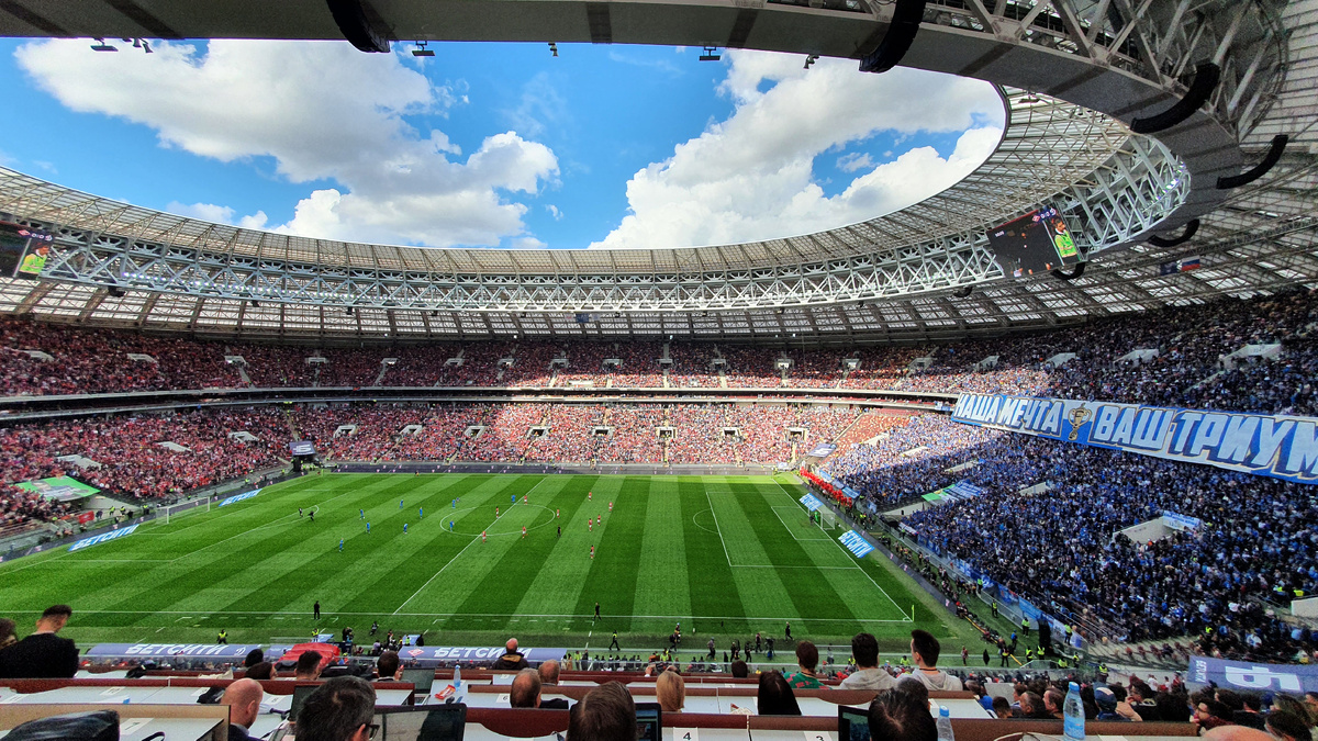 Финал Кубка России "Спартак" - "Динамо". Фото Артема Локалова