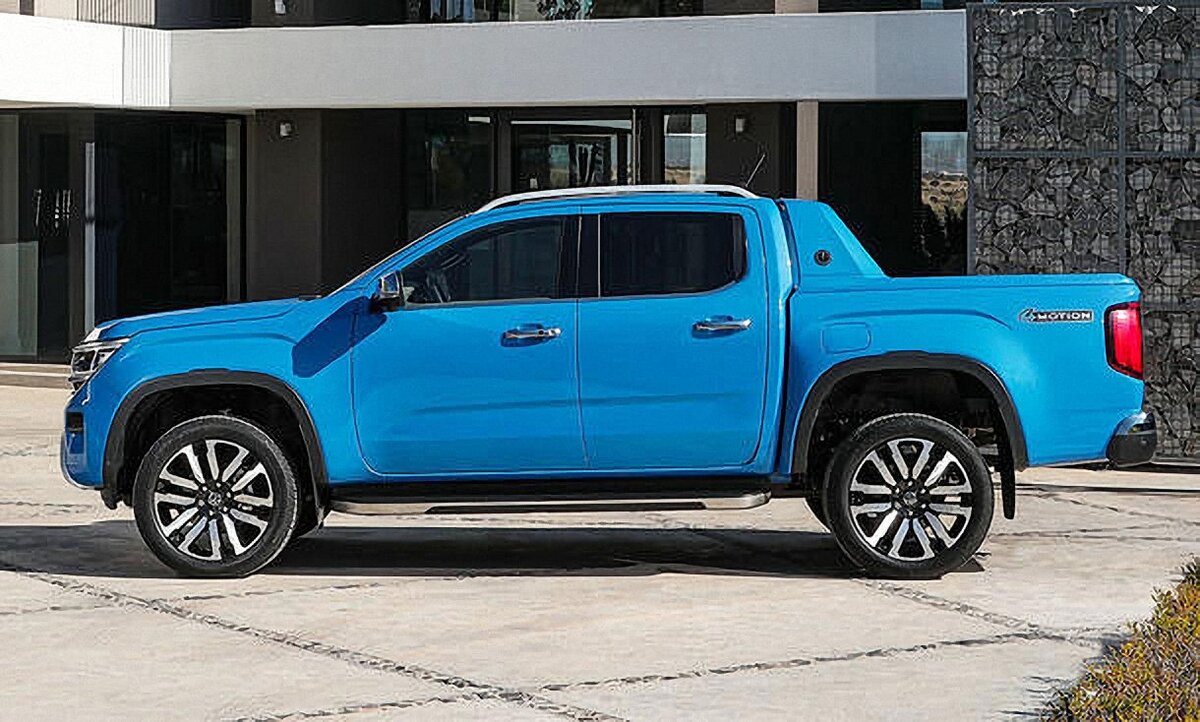 Volkswagen Amarok резко прибавил кв колесной базе, что улучшило простор и проходимость