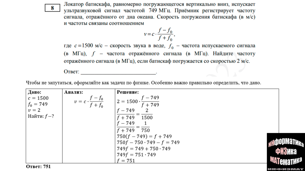 Разбор демоверсии ЕГЭ-2023 по математике профильный уровень от ФИПИ  24.08.22. | In ФИЗМАТ | Дзен