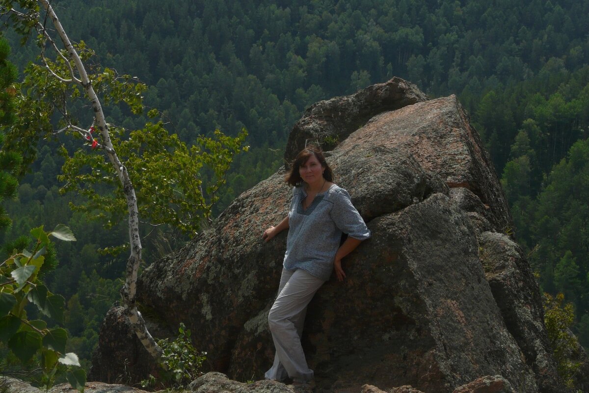 Природа и я. Фото из личного архива автора