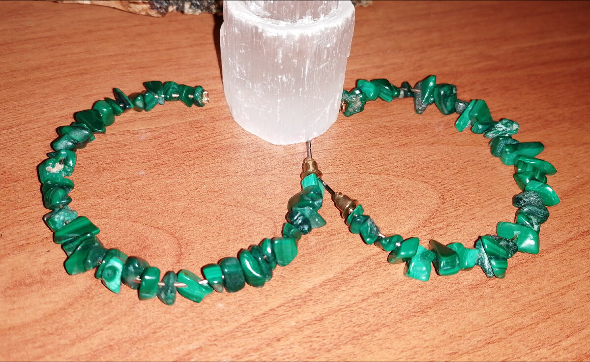 Малахитовые кольца