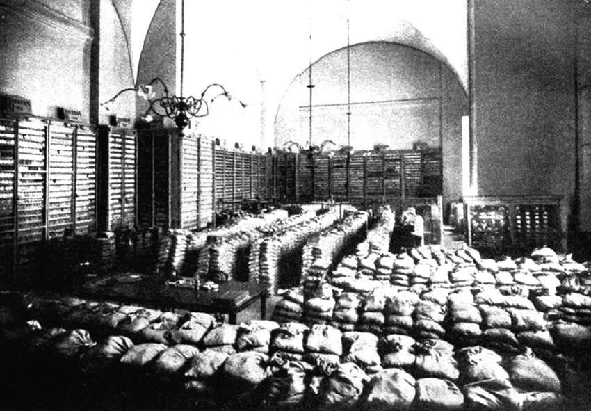 Золотая кладовая Казанского банка. 1918 год 