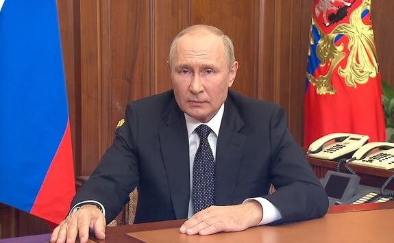    Президент РФ Владимир Путин, фото с сайта Кремля.