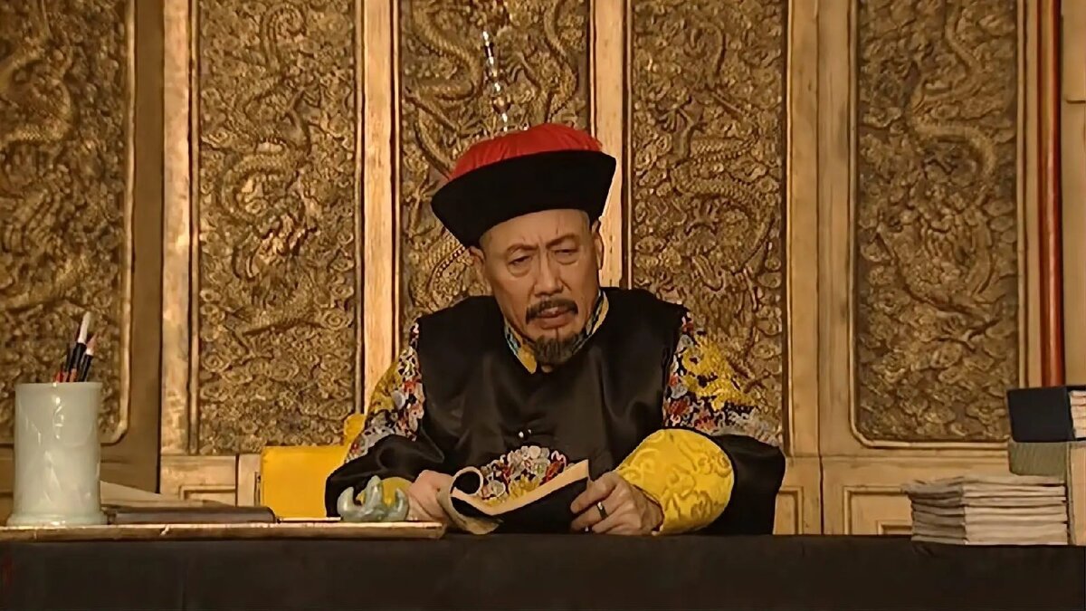 Кадр из сериала "Двор Юнчжэна" (雍正王朝)