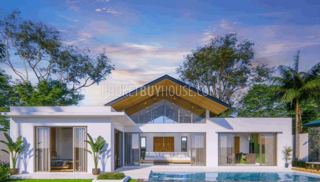 Современная вилла с бассейном для гармоничной жизни