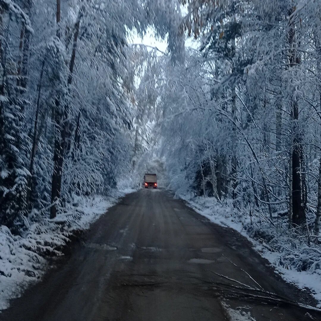 Серпантин спуск к станции Лукашевича.