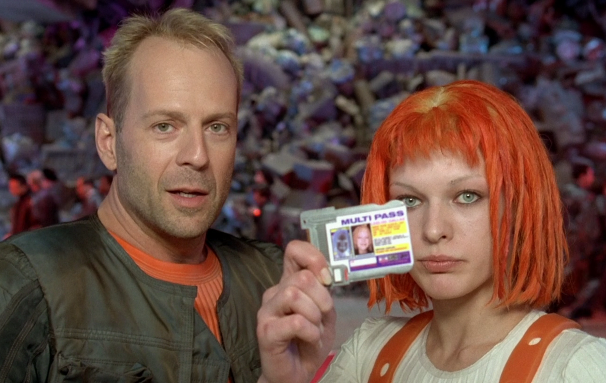 Из фильма Пятый элемент