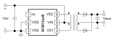  
Рис. 2. SCM12xxB
 
Параметры SCM12xx (рис. 2):