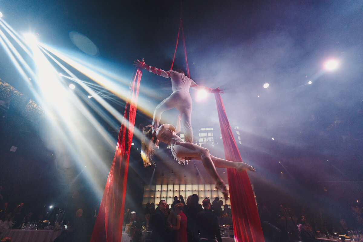 Номер «Полотна» проекта Flying People