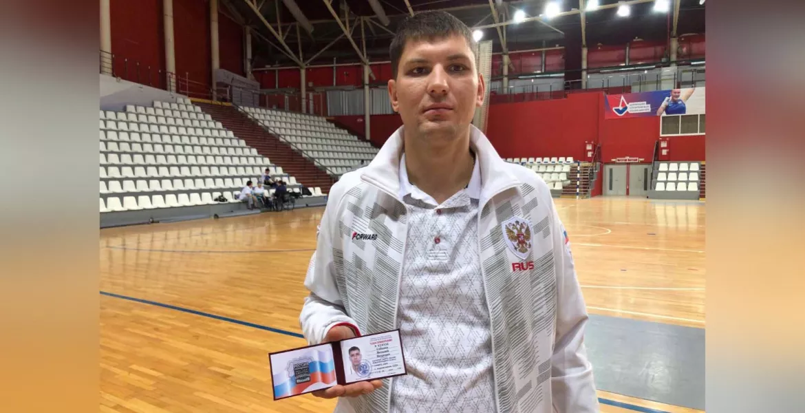 Фот о из свободных источников. Параспортсмен Виталий Соболев