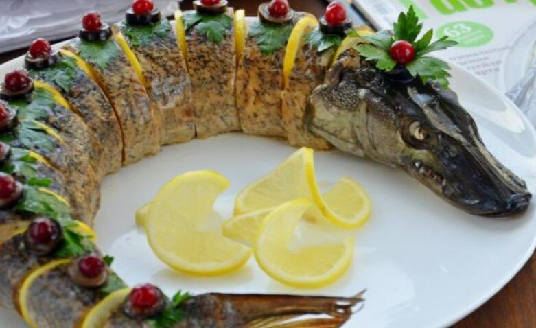 Щука фаршированная. Фото взято из свободных источников интерне