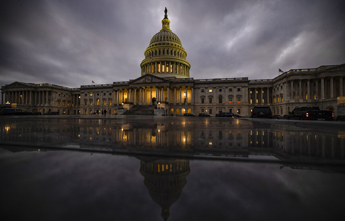    Здание Конгресса США  Samuel Corum/Getty Images