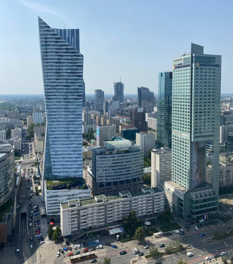    Центр Варшавы. Фото: Предоставлено героем публикации/ Ольга Тимченко