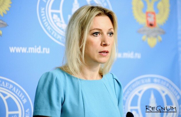    Мария Захарова Дарья Антонова © ИА REGNUM