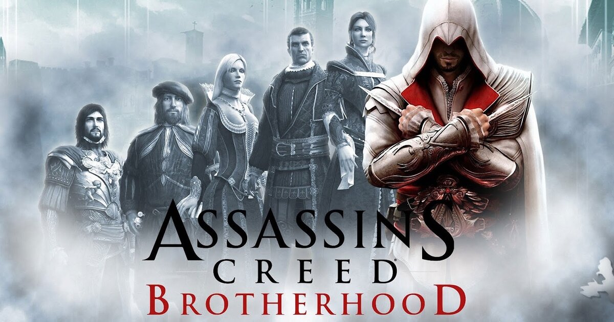 Обложка Assassin's creed Brotherhood