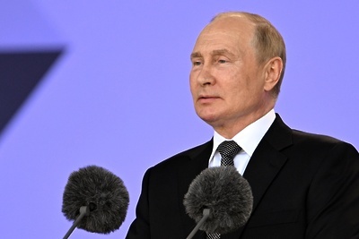    Президент РФ Владимир Путин ©Павел Бедняков РИА Новости