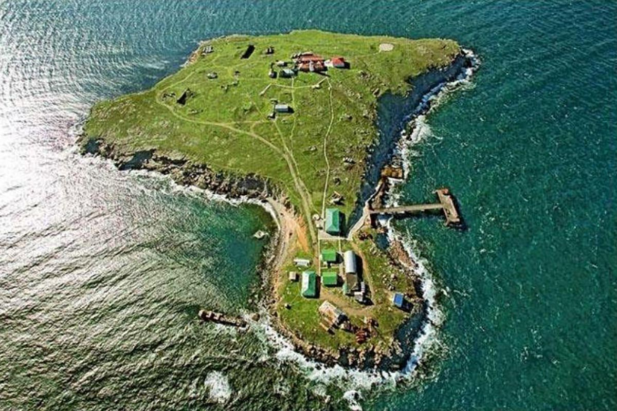 Змеиный остров в черном море карта украина
