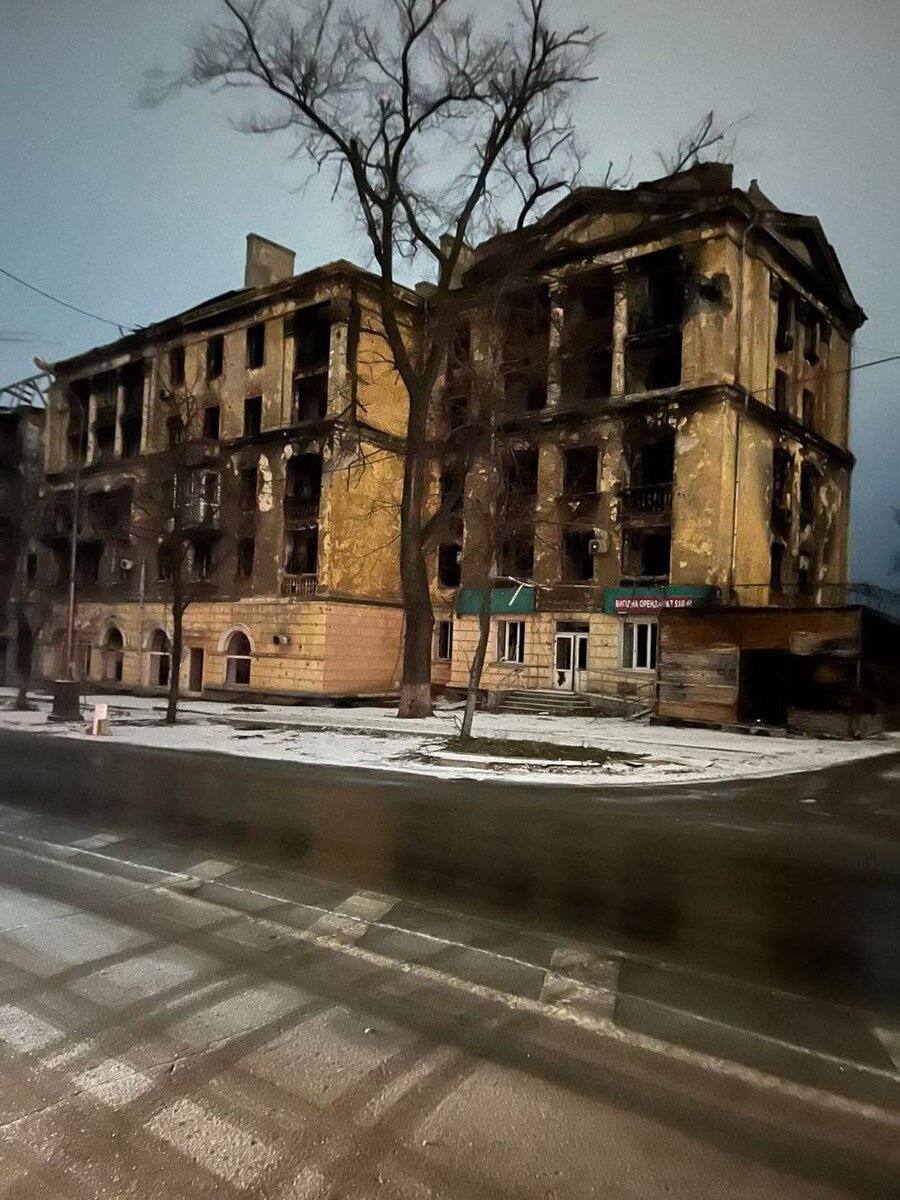 Разрушенный город