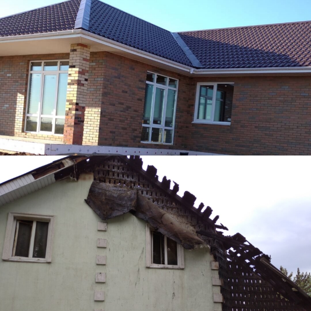 за год построили новое семейное гнездо