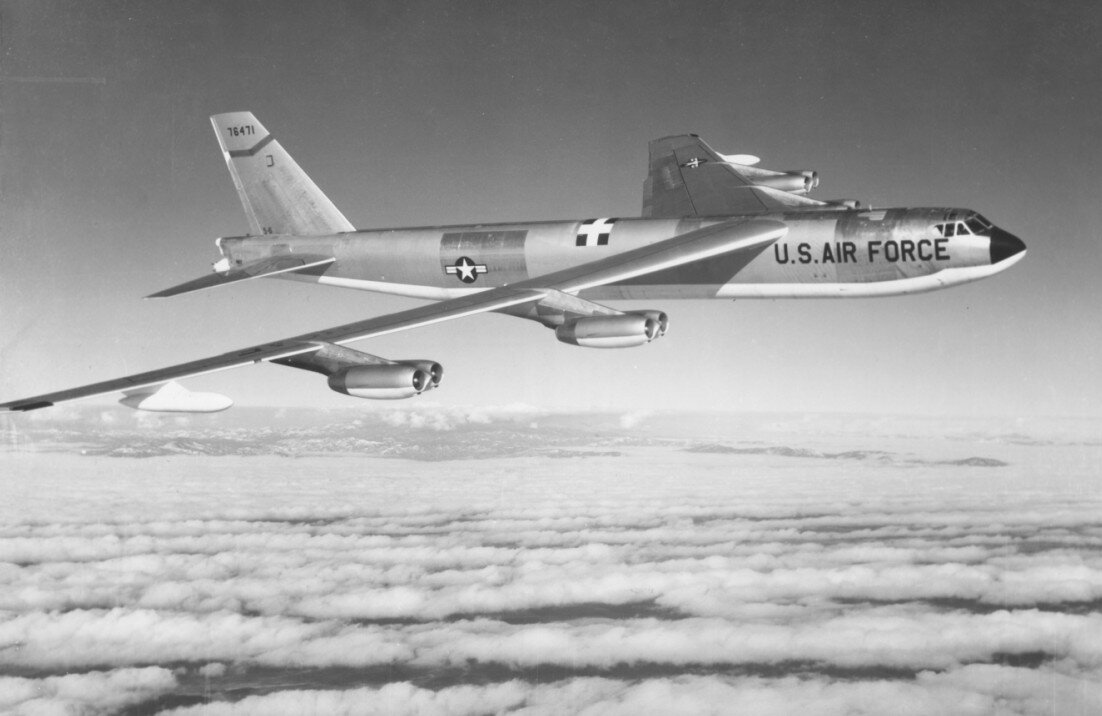 B-52G аналогичный разбившемуся. 