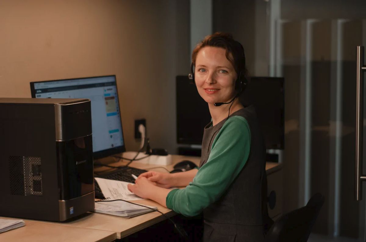 Валентина Дейко. Сотрудник Контакт-Центра компании АГБИС