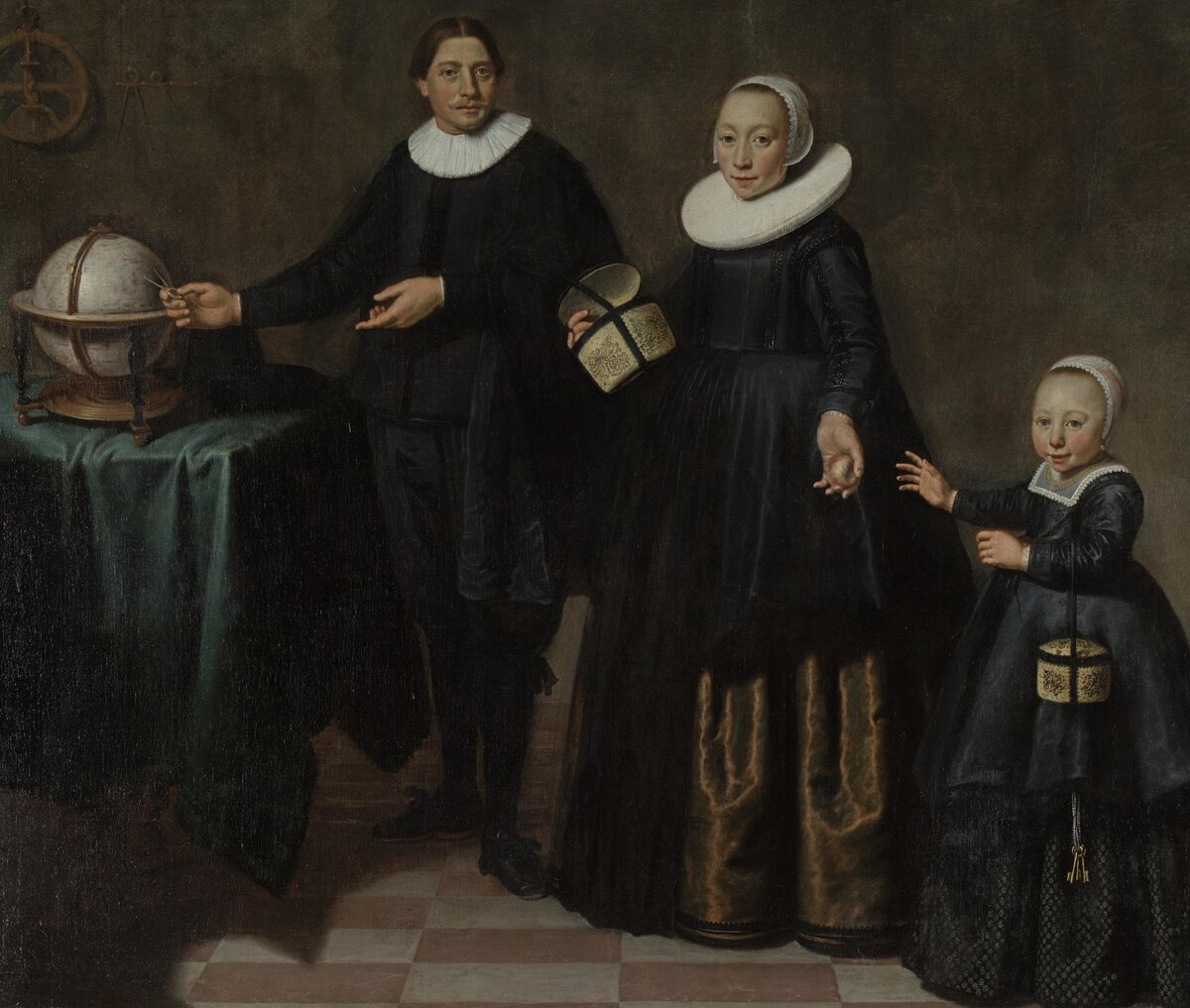 Абель Тасман с семьей