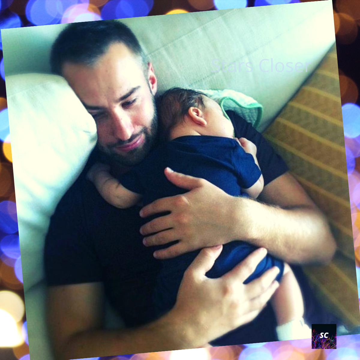 Дмитрий с малышом Платоном