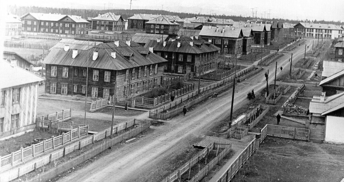 Третий Северный, ул. Комсомольская, 60-е годы. Фото: Татьяна Пузанова