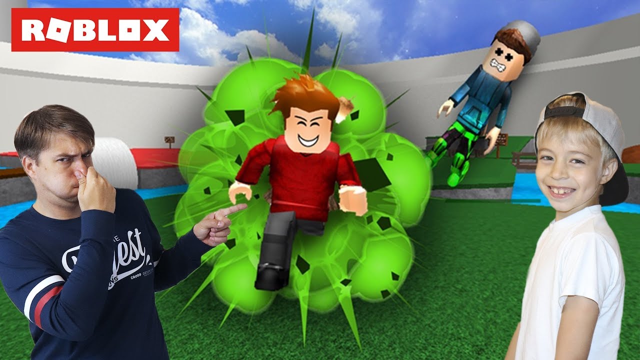 Самая Вонючая Игра Roblox! Fart Attaсk или Запукай Соседа! ;)