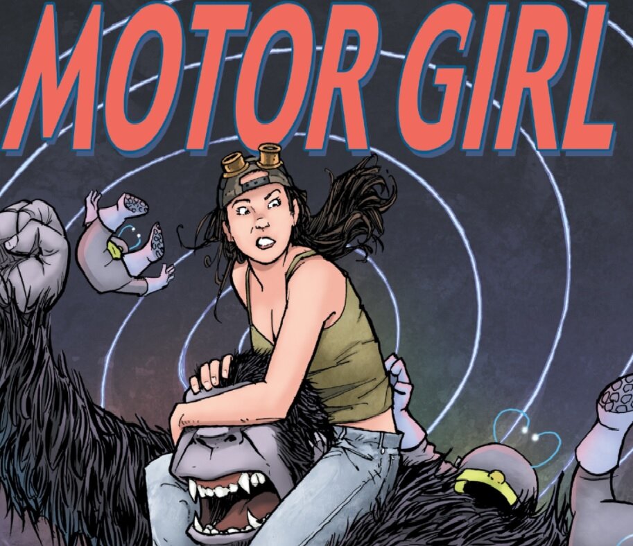 "Abstract Studios" Motor Girl №9