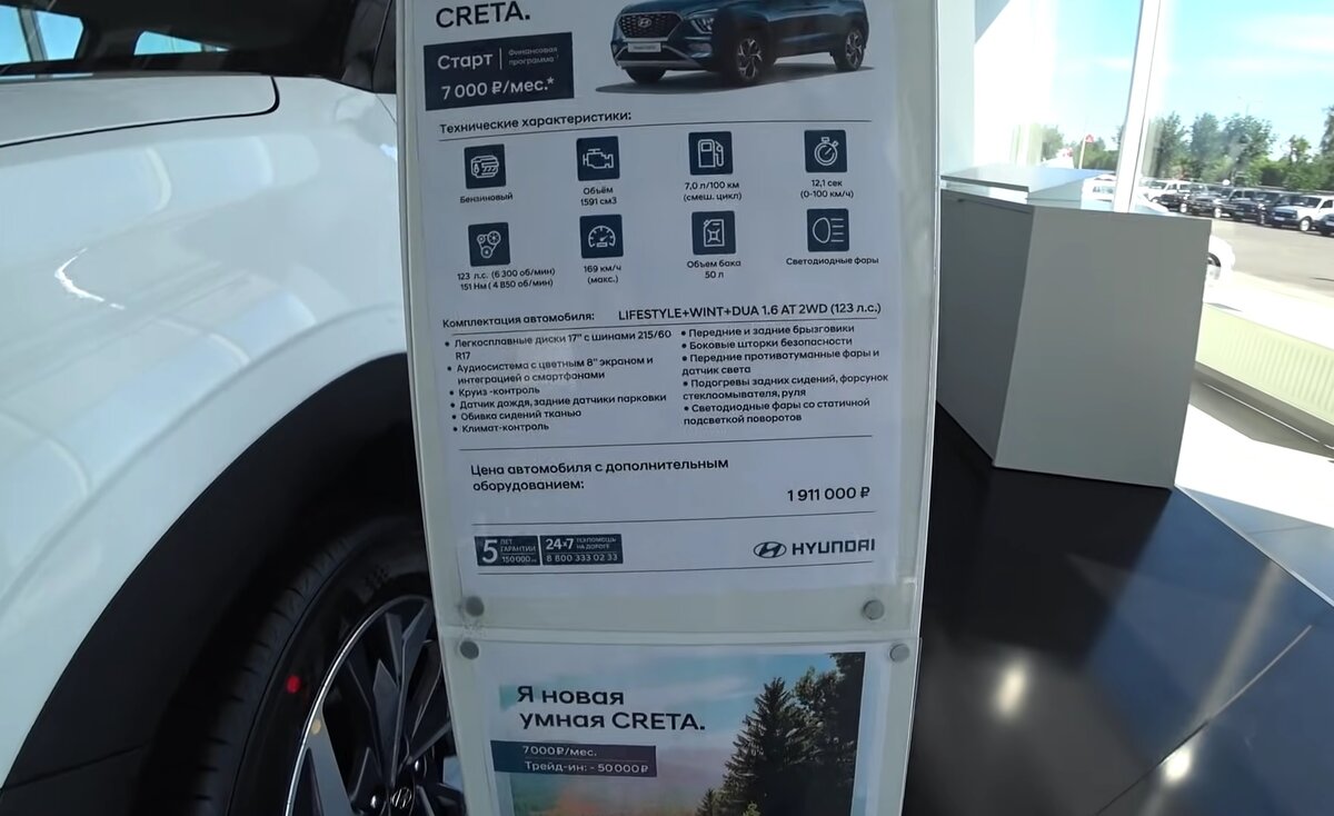 Купили новую Hyundai Creta по прайсовой цене без допов. Рпассказываю, как  получилось сэкономить 350 тыс руб | Андрей Якунин | Про авто | Дзен