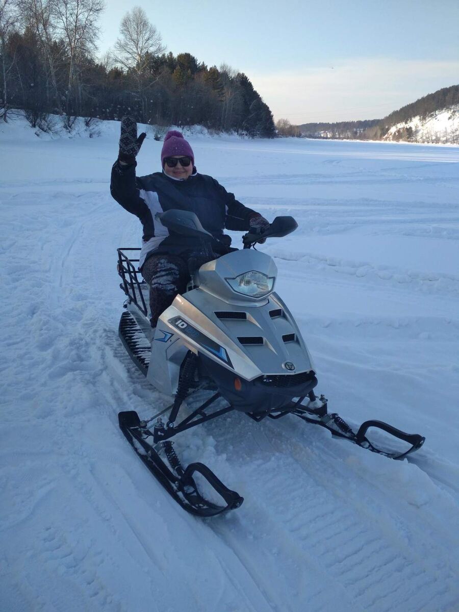 Экстремальные зимние развлечения! Разве вес помеха?