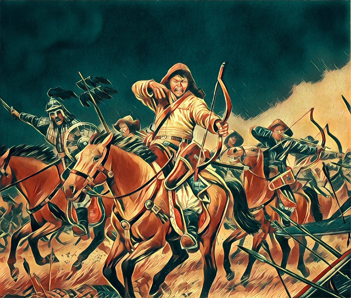 ярость монголов и сына Субэдэя уперлась в хитрость волжских булгар!