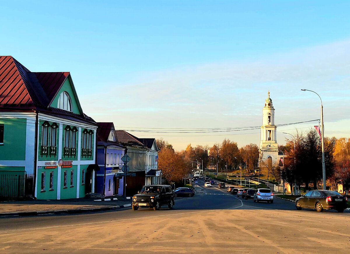 Исторический центр Павловского Посада, фото автора