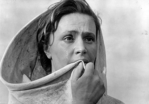 Кадр из фильма ‟Балладе о солдате”.