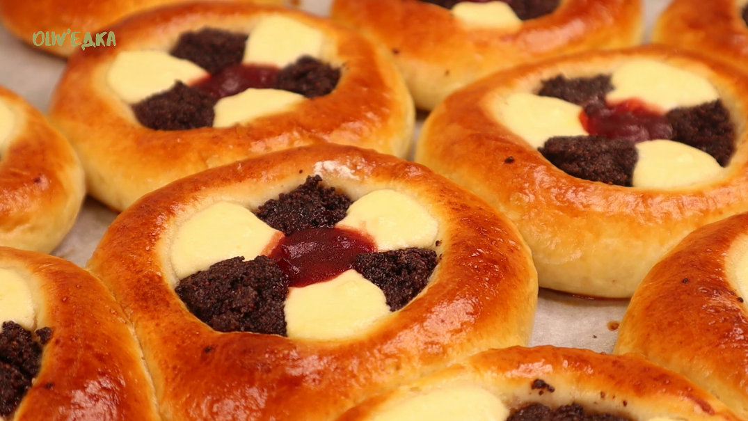 Ватрушки с разными начинками