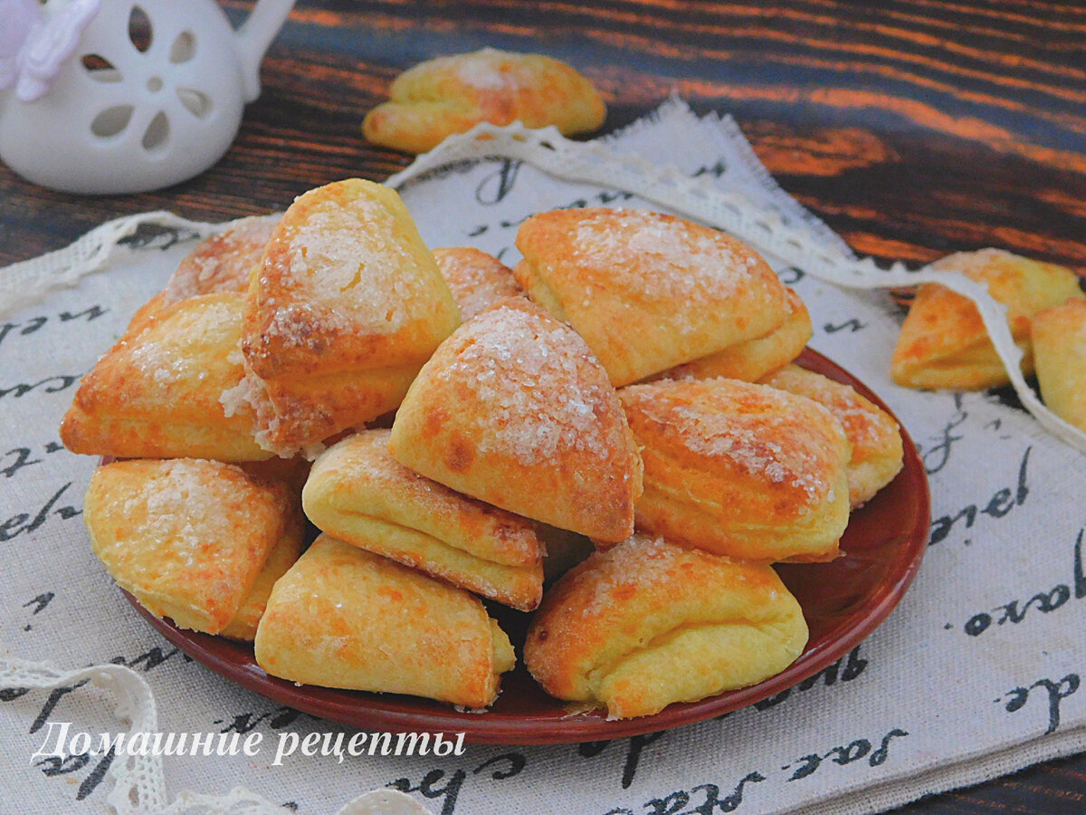 Печенье Гусиные лапки, пошаговый рецепт на ккал, фото, ингредиенты - Lidia