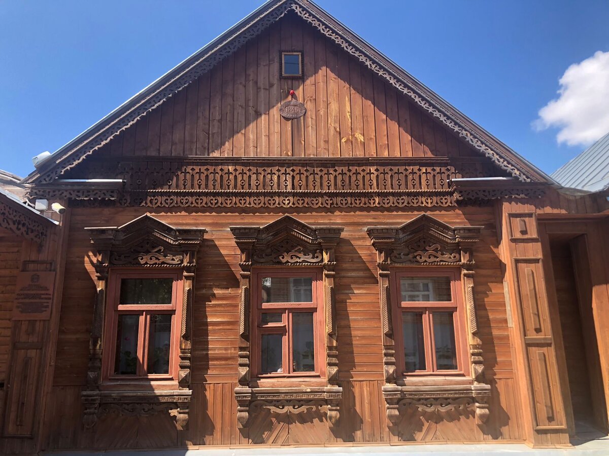 Дом-музей В.О. Ключевского. Кстати, очень советую почитать его очерки для всех любителей истории. Написано очень интересно, не оторваться!