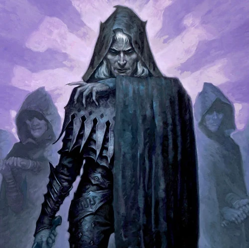 Нимор на обложке книги Р. Бейкера "Приговор" (www.forgottenrealms.fandom.com).