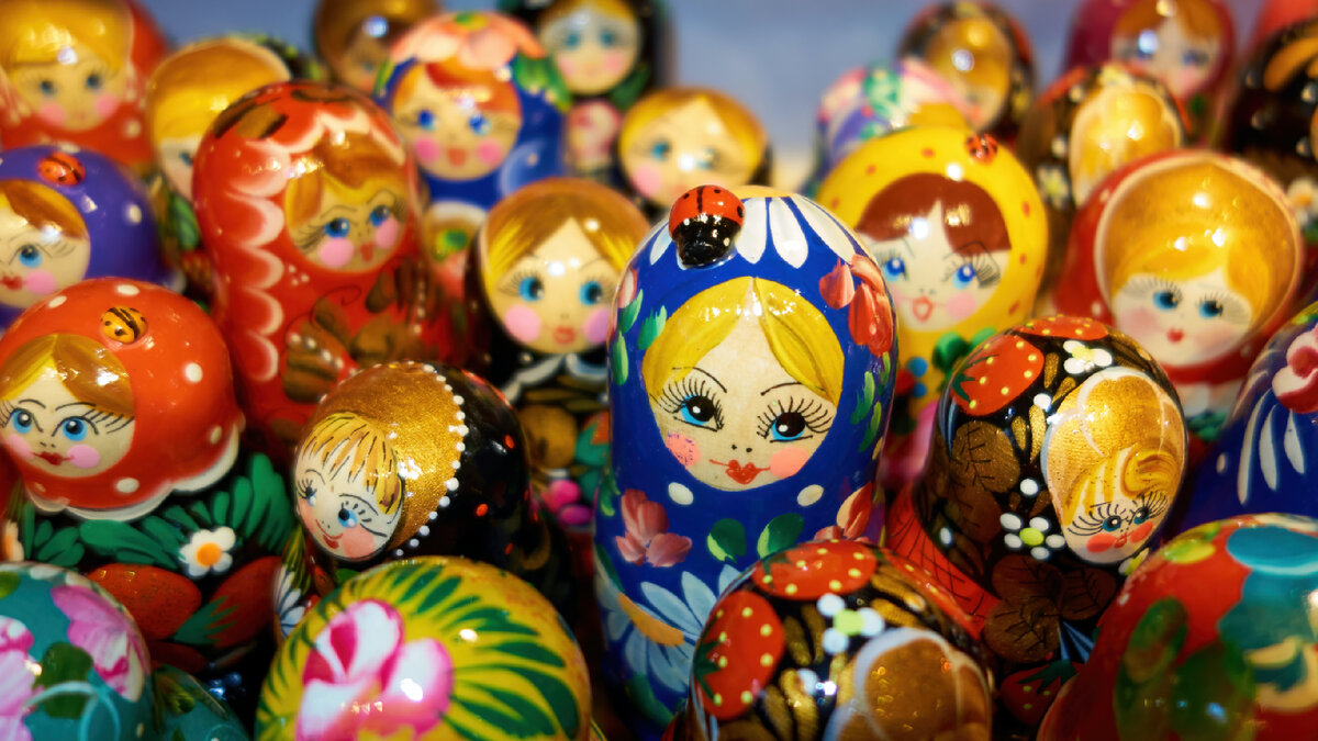 Матрешки родненькие