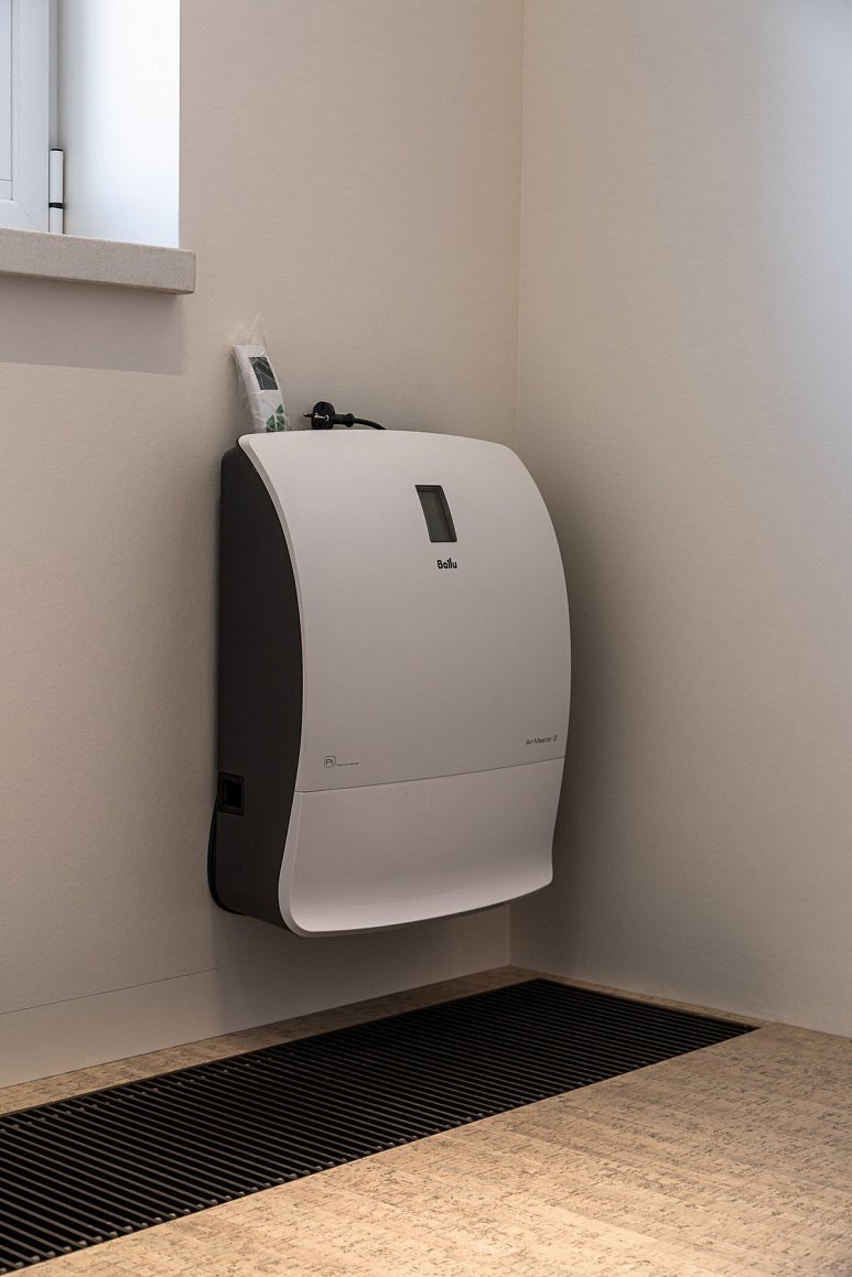 Бризер Ballu в квартире на ул. Ставропольская