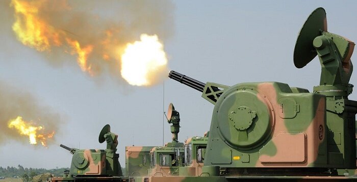 Китайские ЗРК ближнего радиуса действия наземного базирования LD-2000 в деле 