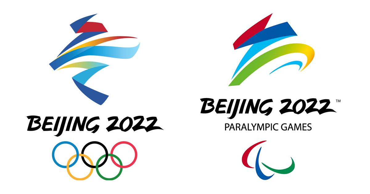  Официальный логотип зимних Олимпийских игр 2022 года в Пекине
