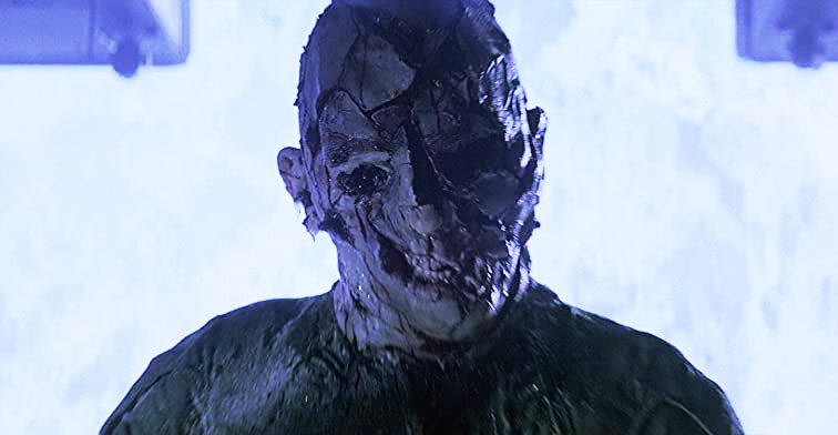 Кадр из фильма Event Horizon. Режиссер: Пол У. С. Андерсон. Оператор: Эдриан Биддл. Производство: Golar Productions, Impact Pictures, Paramount Pictures