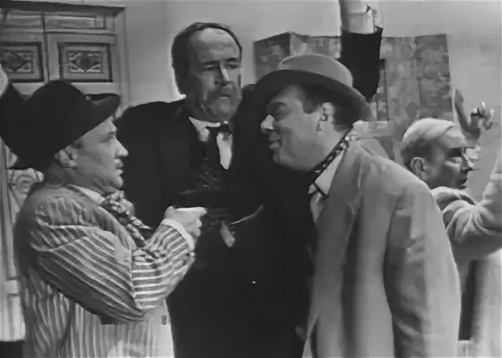 Кадр из телеспектакля "Гендель и гангстеры" взят для иллюстрации из Яндекс Картинки. 