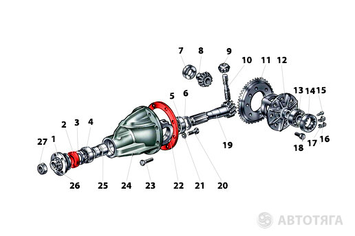 375-2403055-20 Сателлит дифференциала редуктора