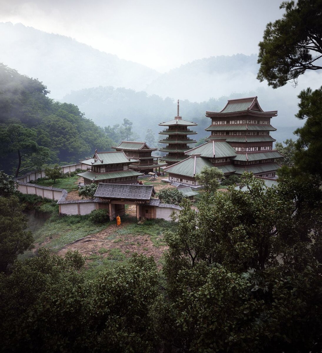 Buddhist temple | Aleksey Karetin | Kyoto, JP