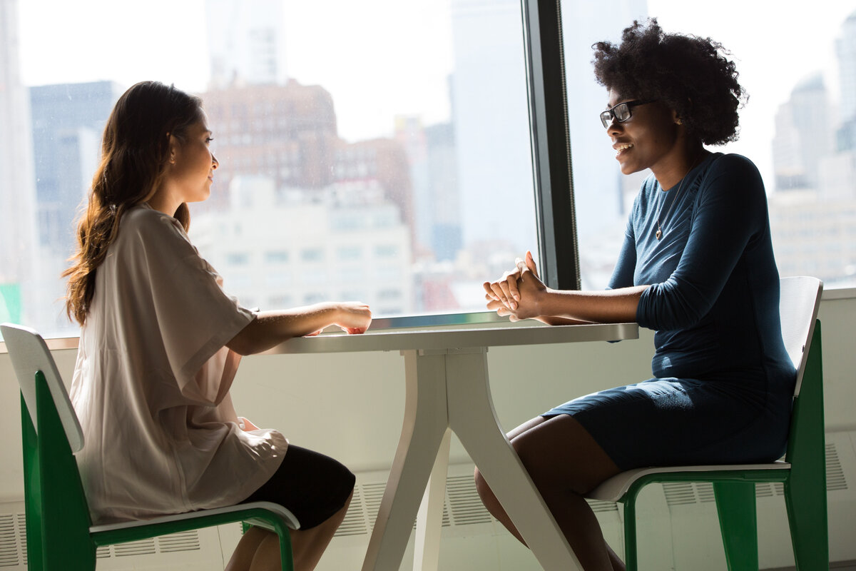 Conversation between two people