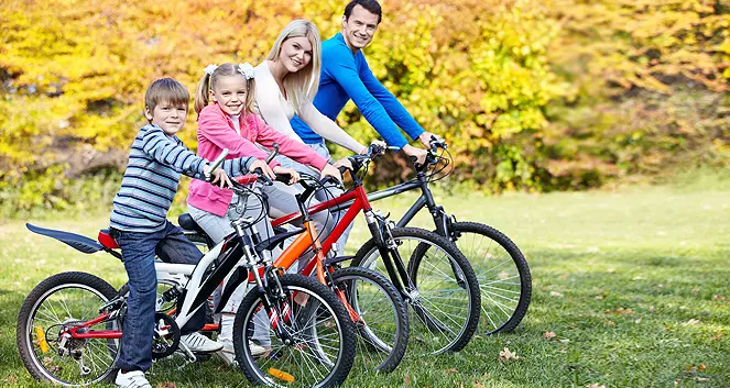 Семейная велопрогулка!