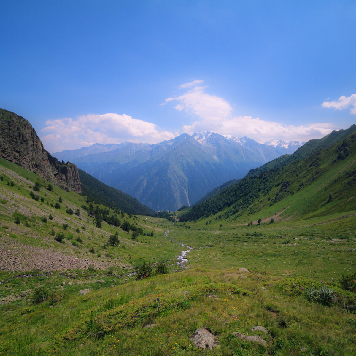 Баксанское ущелье Азау